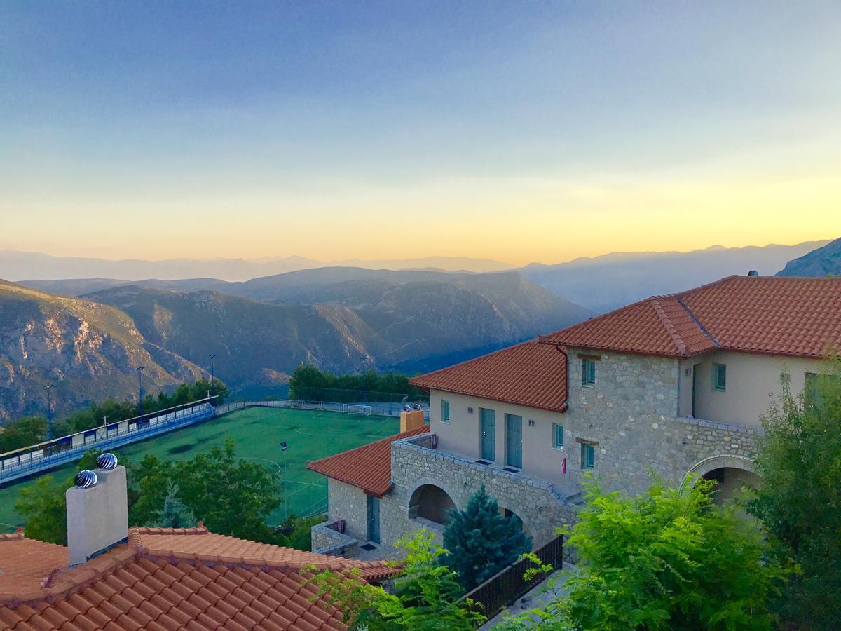 Aegli Arachova Hotell Exteriör bild